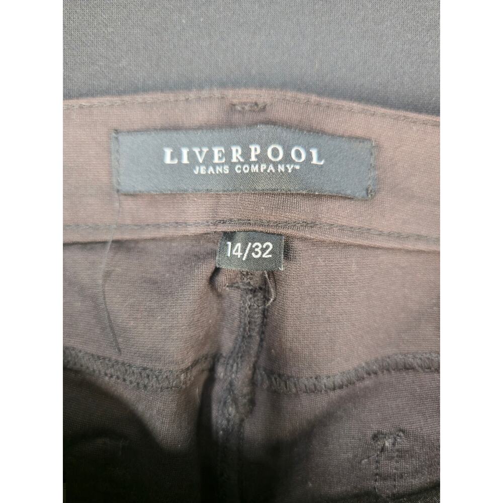 Liverpool Los Angeles Womens Size 14 Brown Skinny Ankle Pants Stretch Mid Rise - Picture 8 of 9
